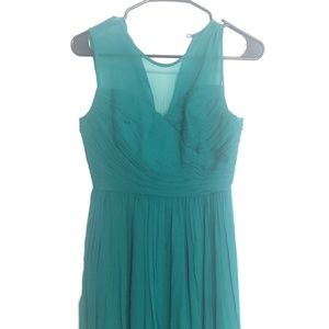 J.Crew Cocktail Emerald Green Dress Size 4 Petite